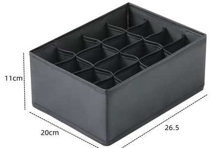 Organizer for Underwear Socks Bra Pants Scarf Tie Storage Box Jeans Clothing Organization Dividers for Drawers Clothes Organizer