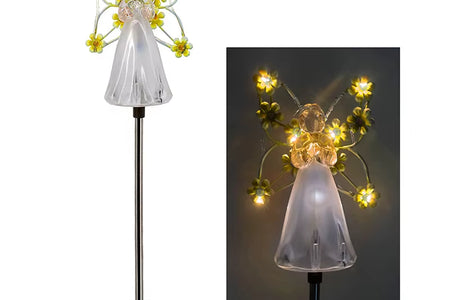 Celestial Garden Angel Lamp – Customizable Sunlight Outdoor Lighting for Your Garden